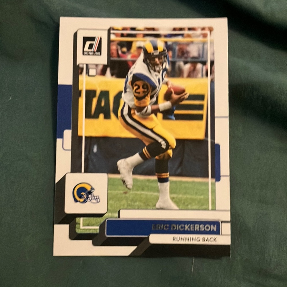 Eric Dickerson Football Card